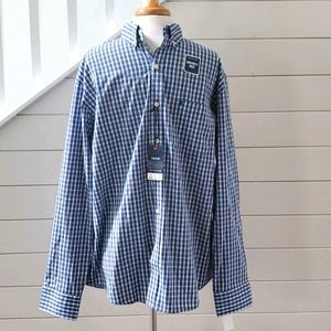 Izod Long Sleeve Button Down Shirt NWT